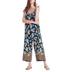 Amazon Floral Wide Leg Jumpsuit